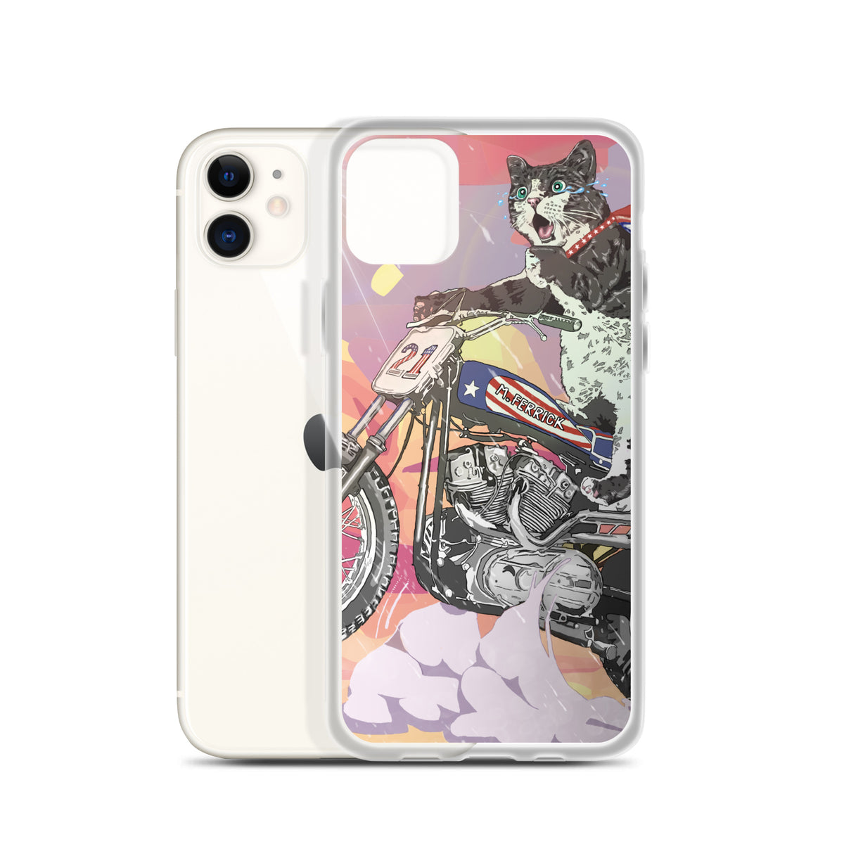 Motorcycle Suzie iPhone Case!