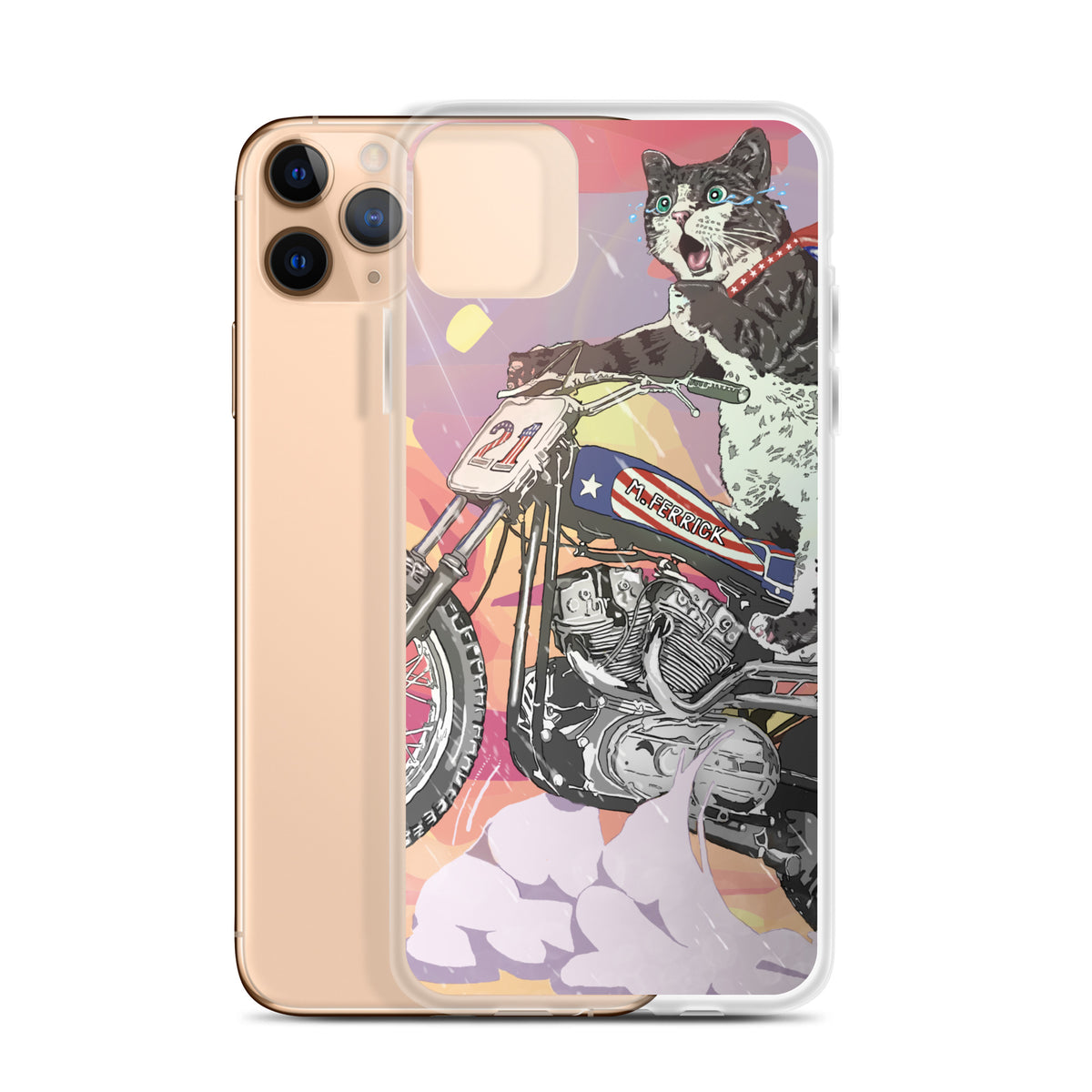 Motorcycle Suzie iPhone Case!
