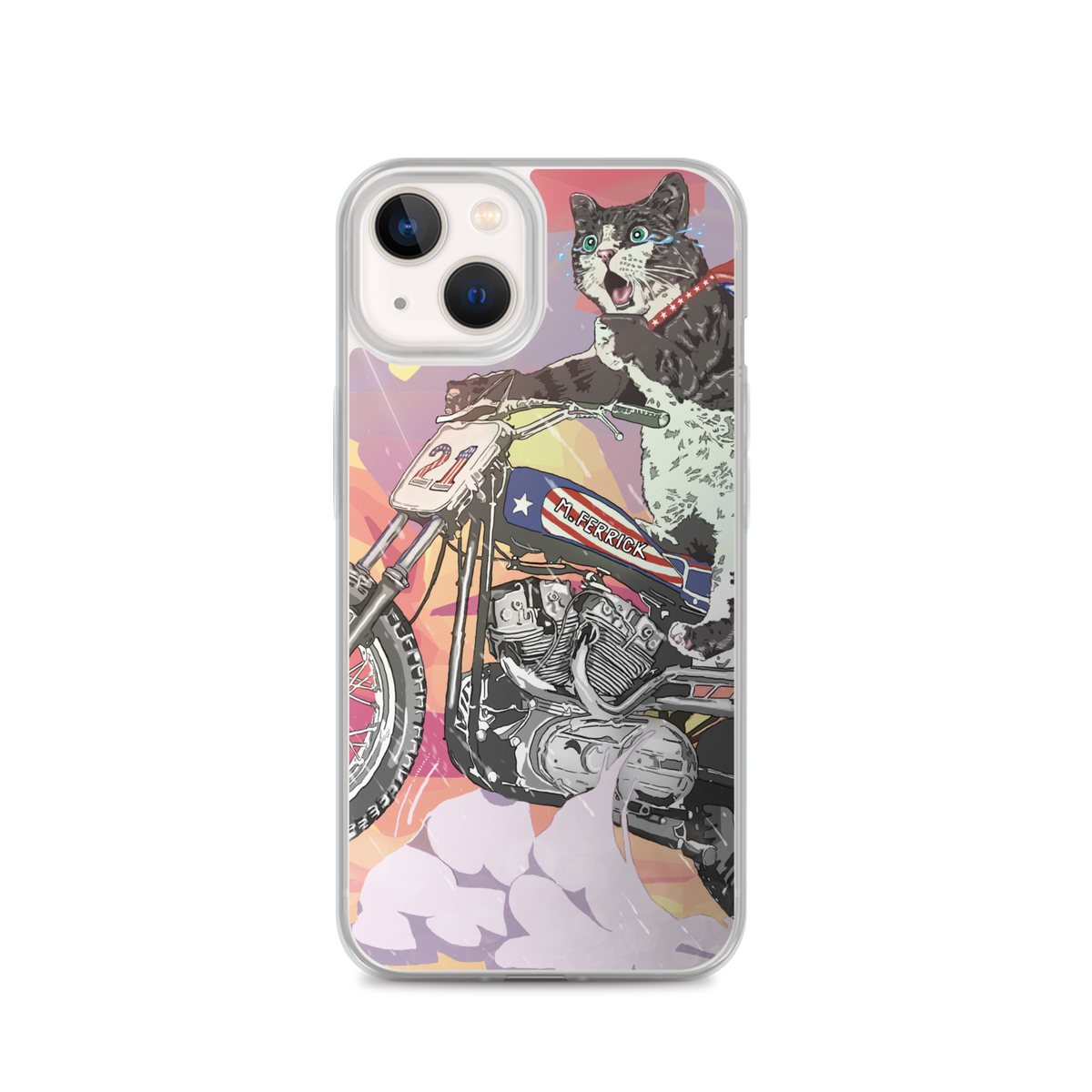 Motorcycle Suzie iPhone Case!
