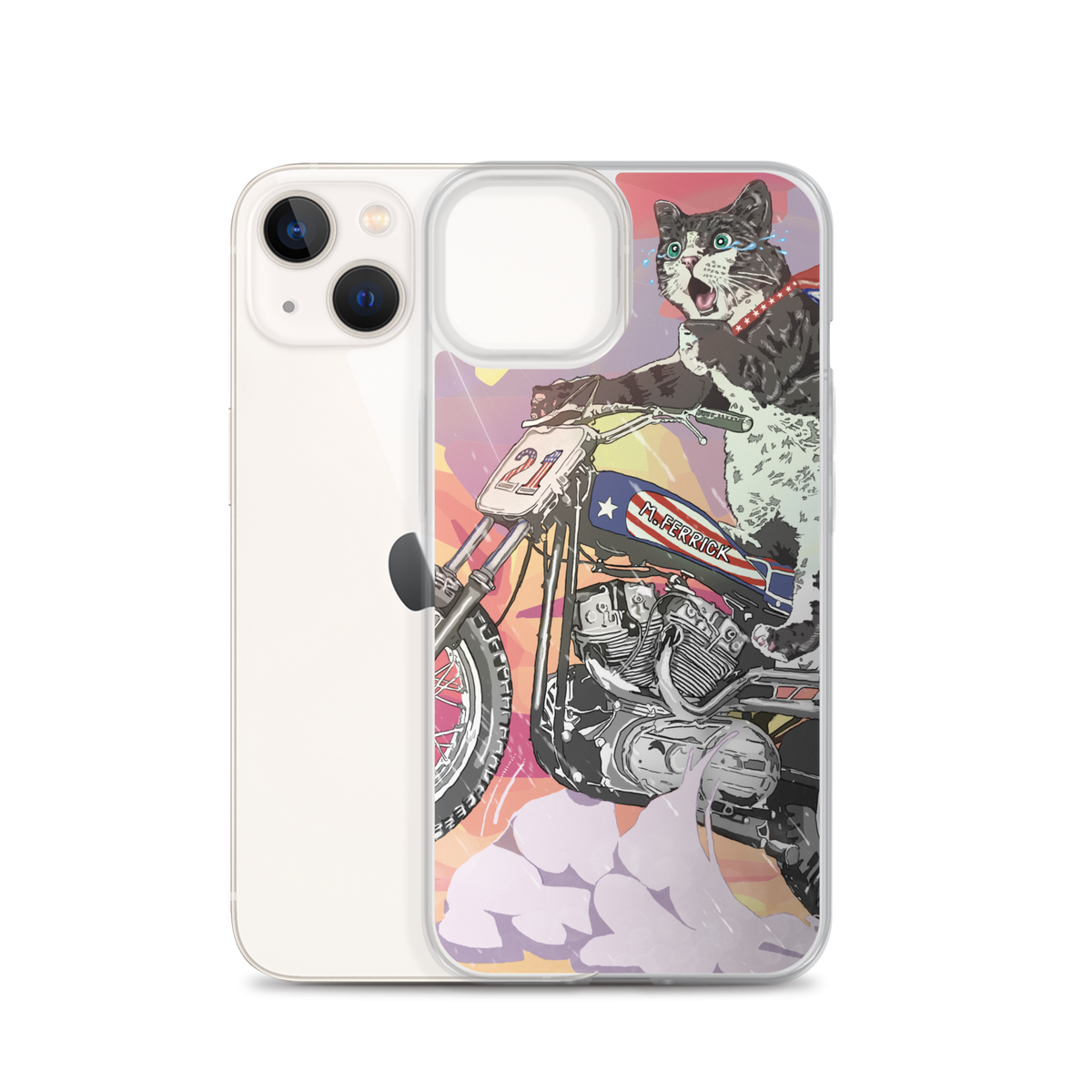 Motorcycle Suzie iPhone Case!