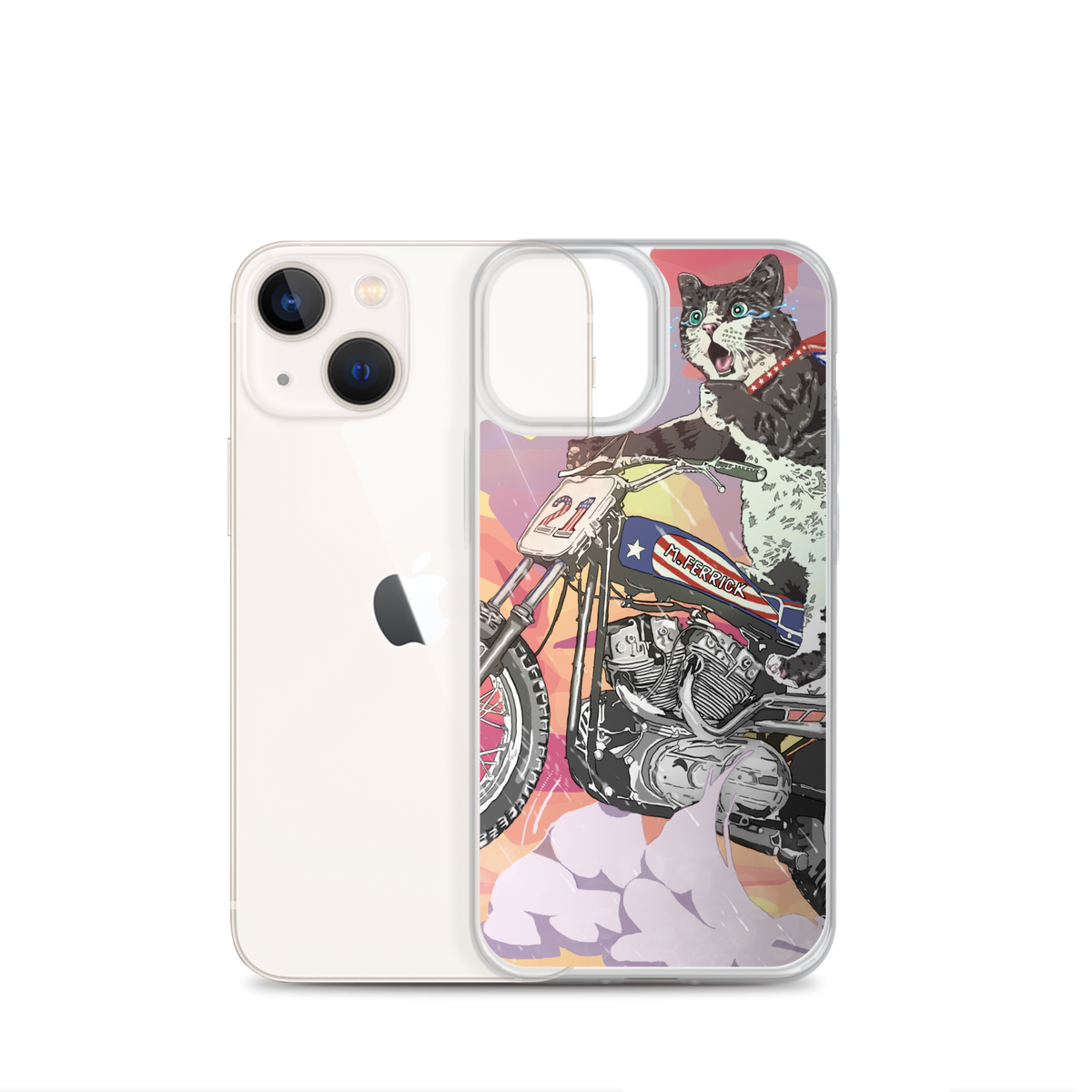 Motorcycle Suzie iPhone Case!