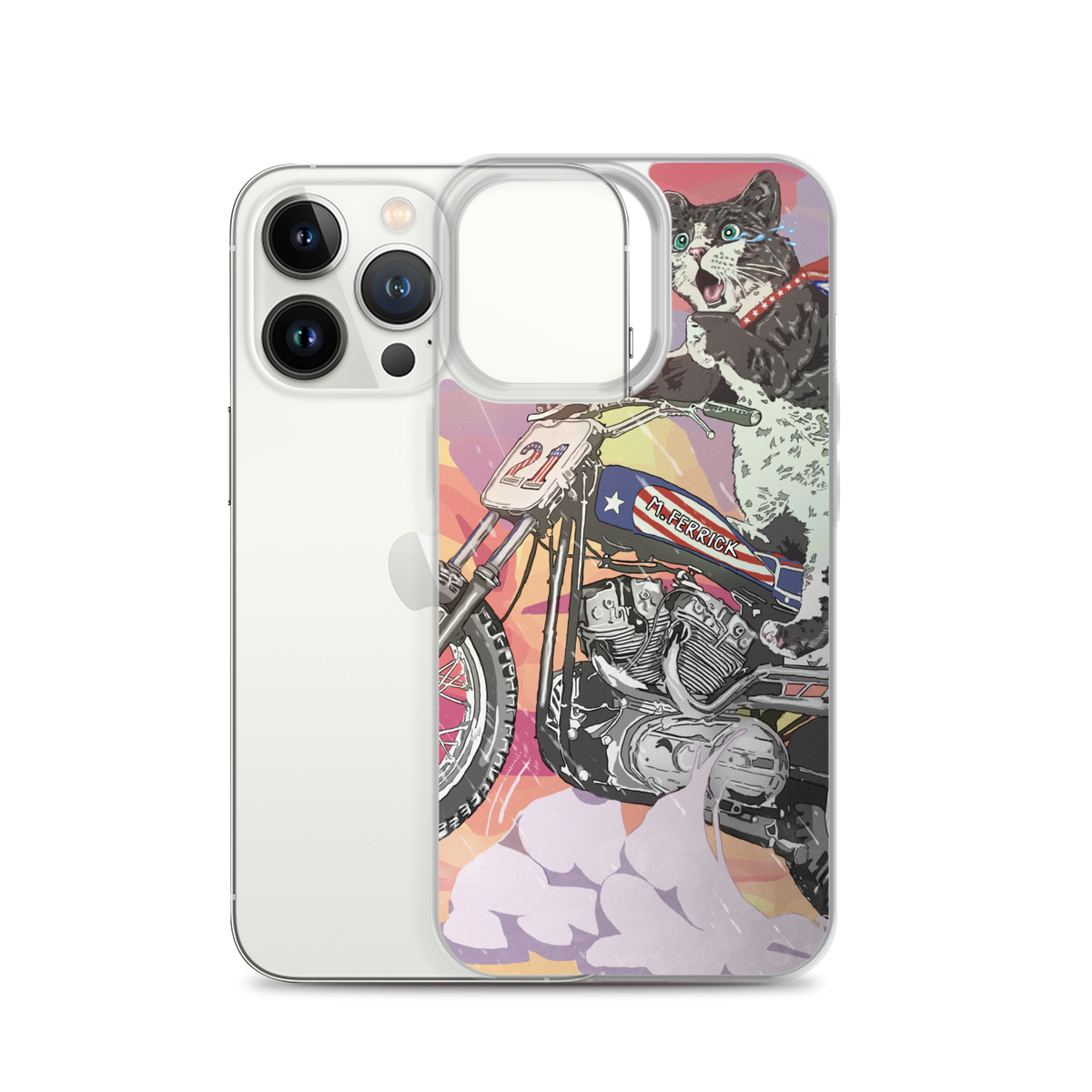 Motorcycle Suzie iPhone Case!