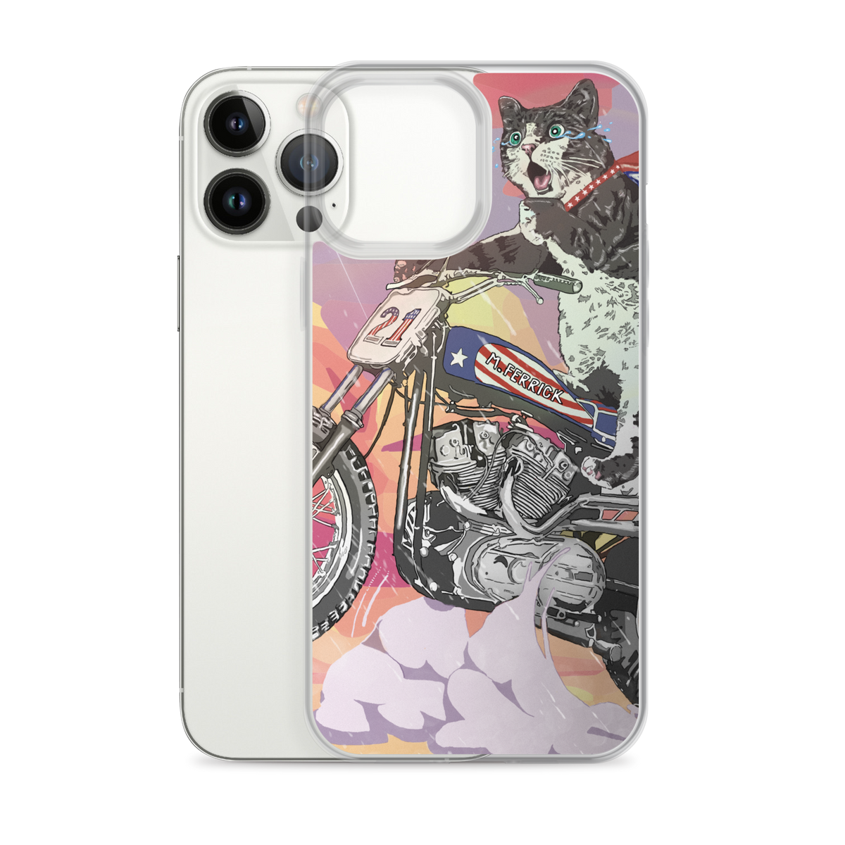 Motorcycle Suzie iPhone Case!