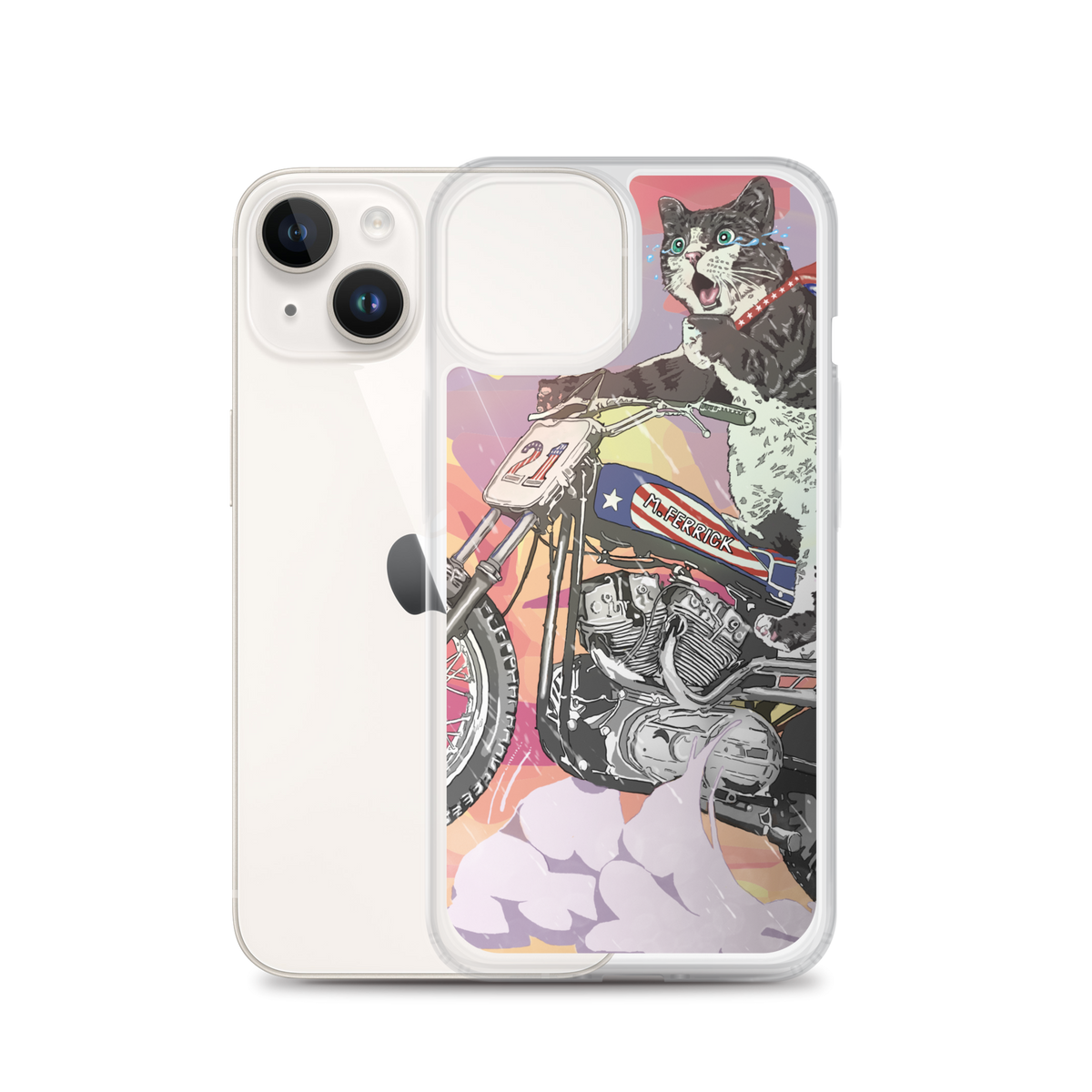 Motorcycle Suzie iPhone Case!