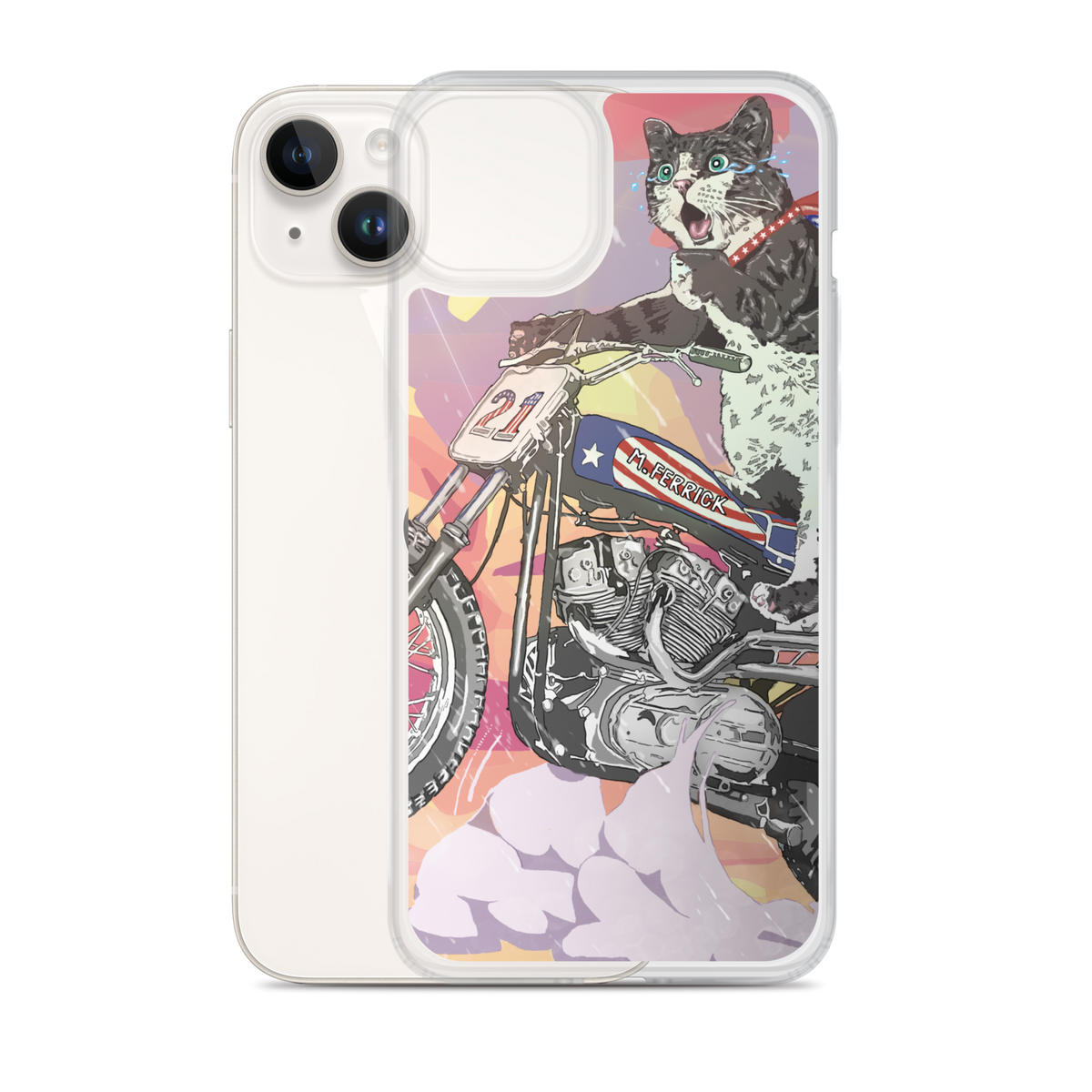 Motorcycle Suzie iPhone Case!