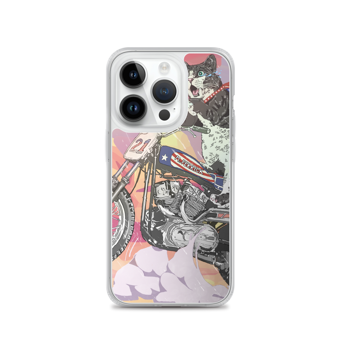 Motorcycle Suzie iPhone Case!