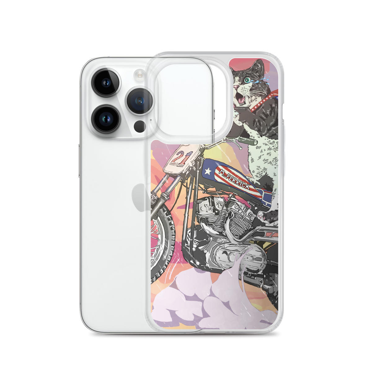 Motorcycle Suzie iPhone Case!