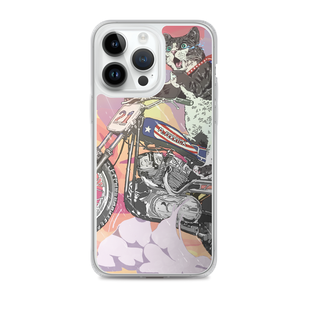 Motorcycle Suzie iPhone Case!