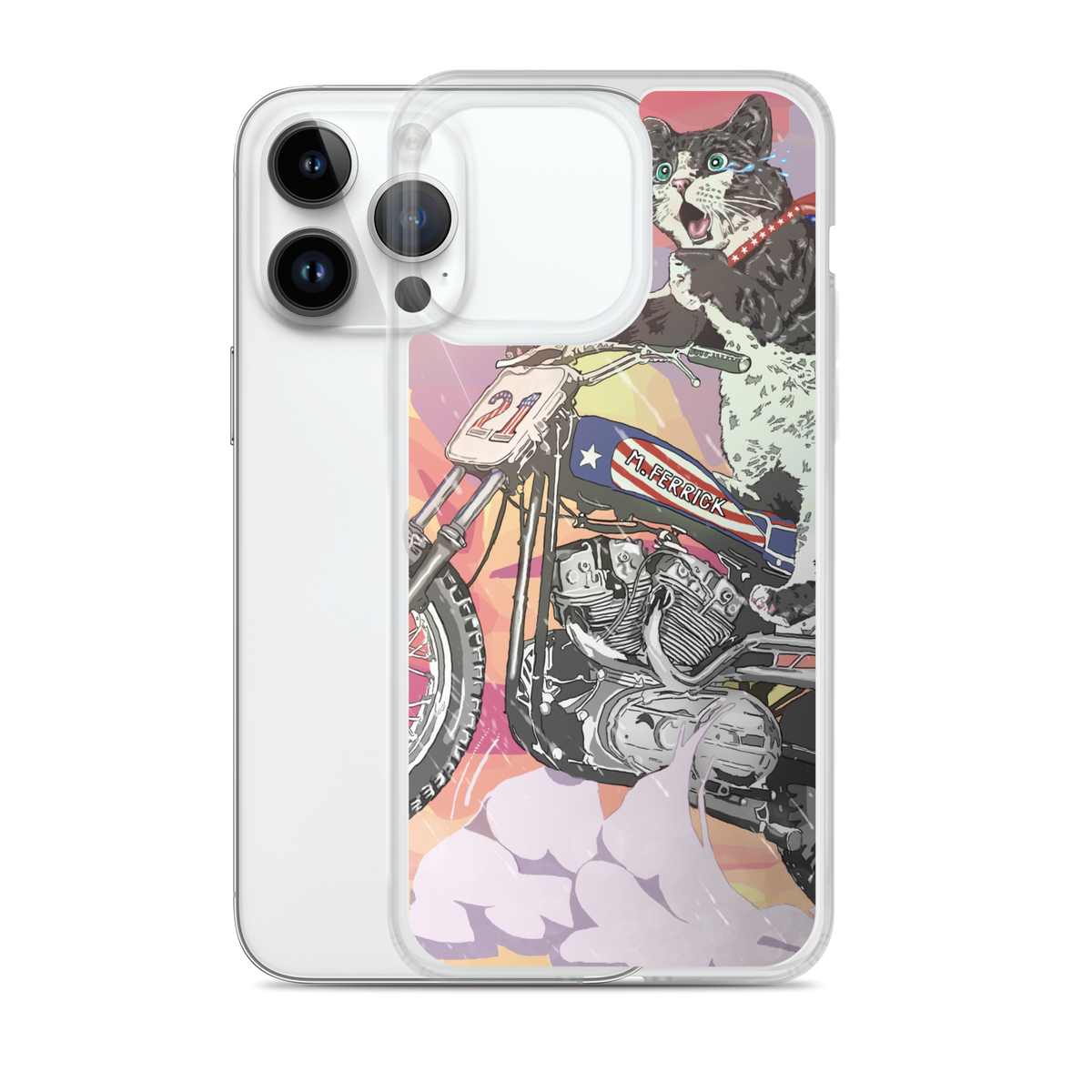 Motorcycle Suzie iPhone Case!