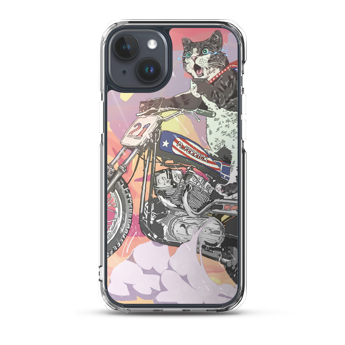 Motorcycle Suzie iPhone Case!
