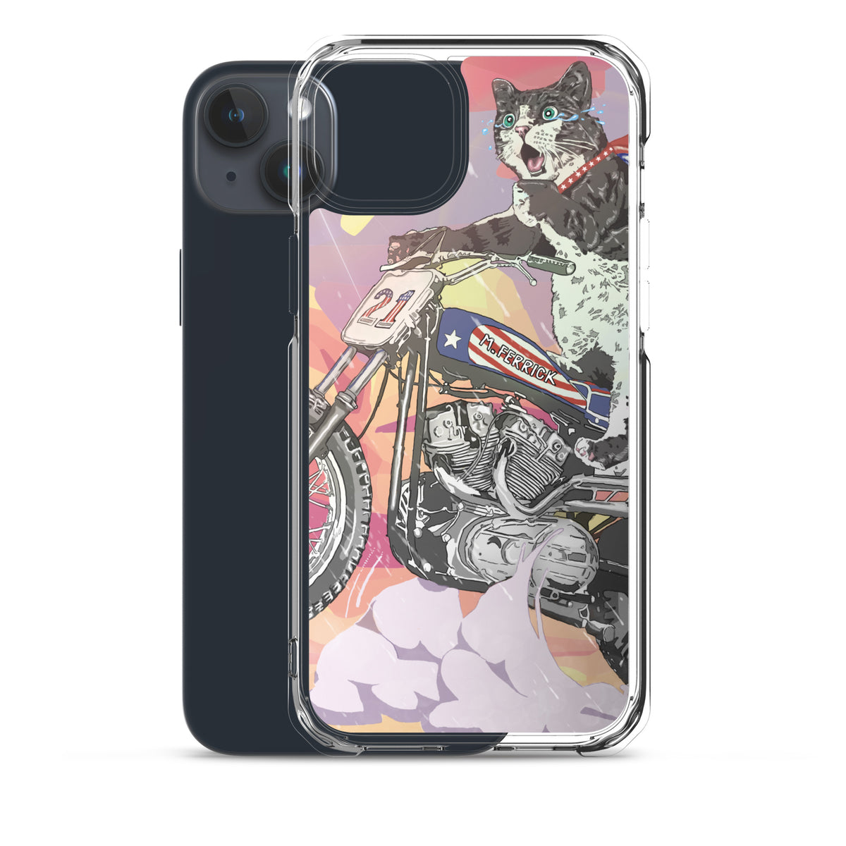 Motorcycle Suzie iPhone Case!