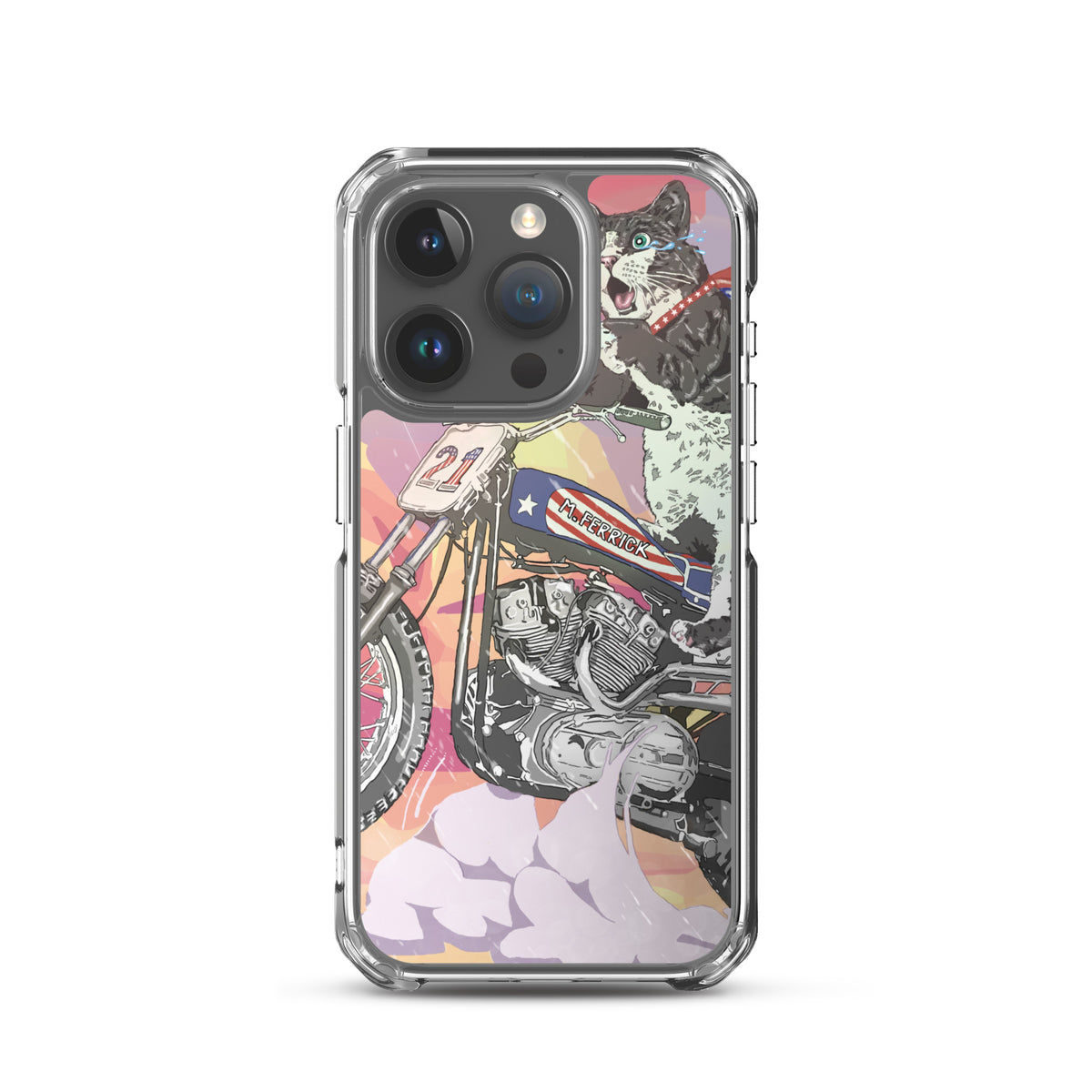 Motorcycle Suzie iPhone Case!