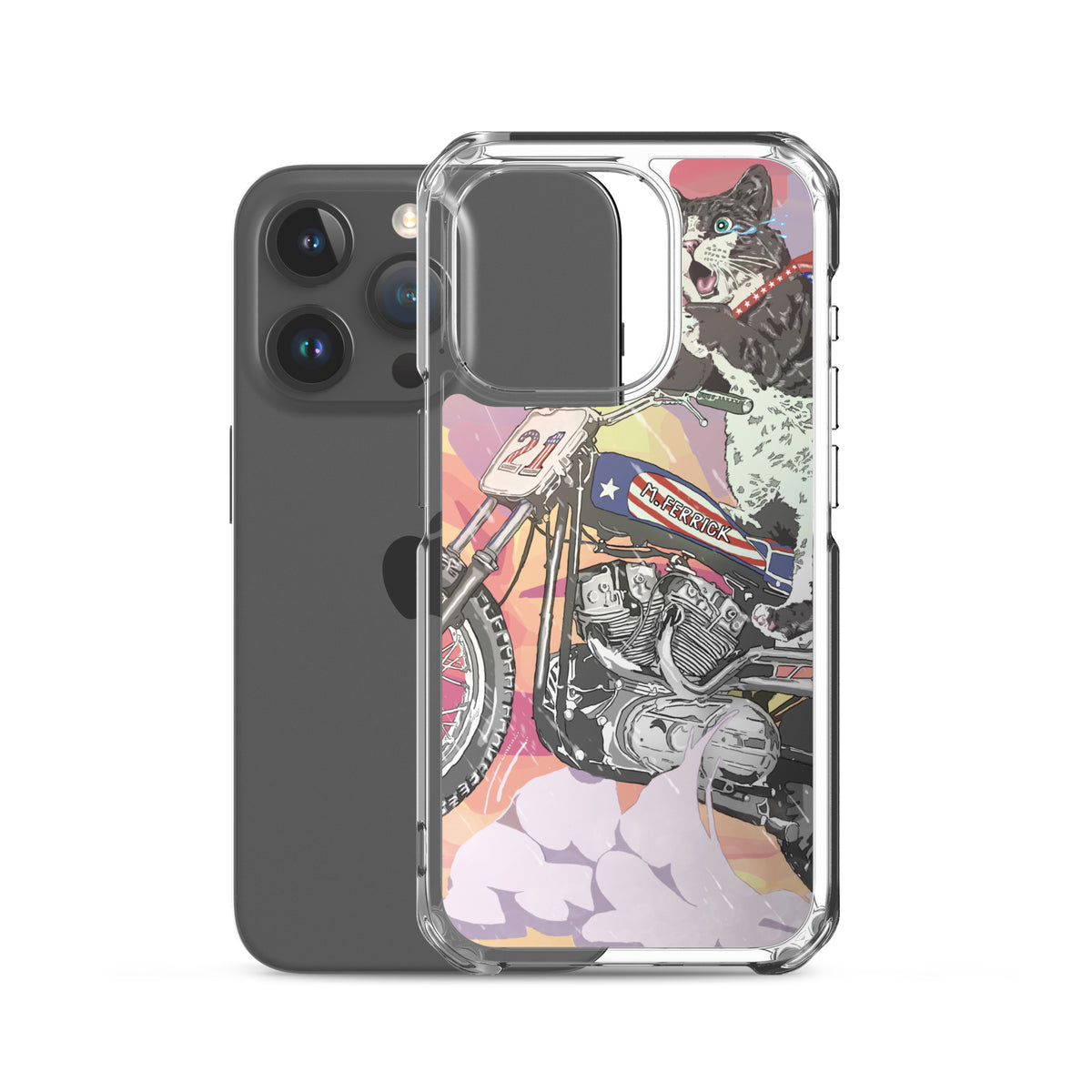 Motorcycle Suzie iPhone Case!